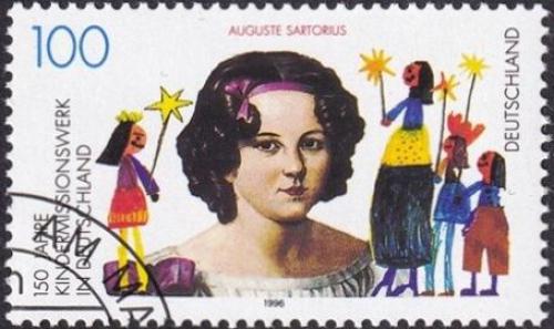 Potov znmka Nemecko 1996 Auguste von Sartorius Mi# 1834