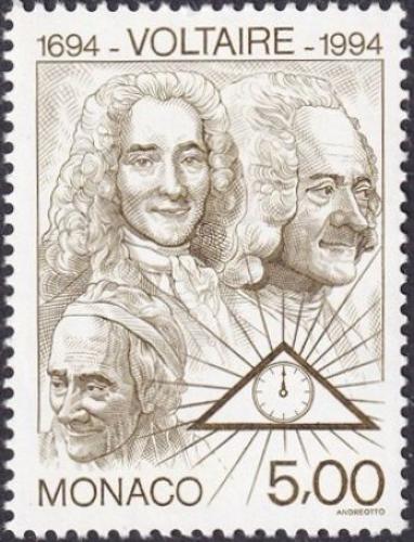 Poštová známka Monako 1994 Voltaire Mi# 2205