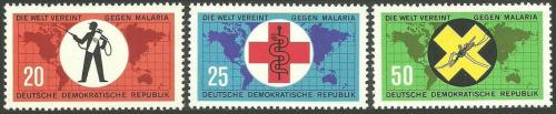 DDR 1963 Boj proti malrii Mi# 942-44 - zvi obrzok