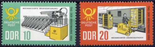 DDR 1963 Den znmek Mi# 998-99 - zvi obrzok