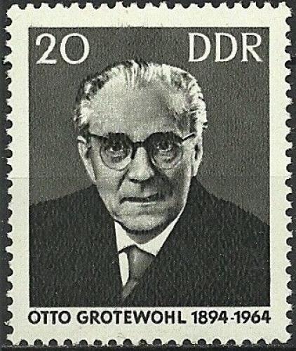 DDR 1965 Otto Grotewohl Mi# 1153 - zvi obrzok