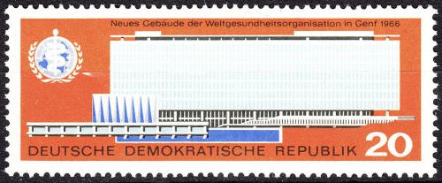 DDR 1966 sted WHO Mi# 1178 - zvi obrzok