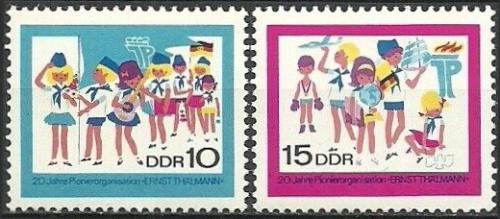DDR 1968 Organizcie mladch pionr Mi# 1432-33