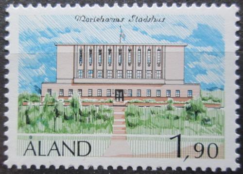 Potovn znmka Alandy 1989 Radnice v Mariehamn Mi# 32 - zvi obrzok