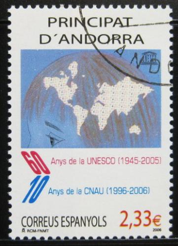 Poštová známka Andorra Šp. 2006 UNESCO Mi# 336