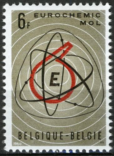 Potov znmka Belgicko 1966 Molekula Mi# 1438 - zvi obrzok