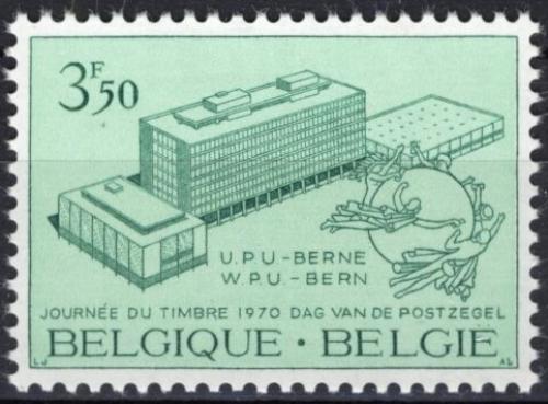 Potov znmka Belgicko 1970 Budova UPU v Bernu Mi# 1586