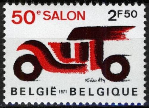 Poštovní známka Belgie 1971 Automobilová výstava v Bruselu Mi# 1625
