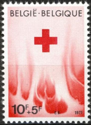 Poštová známka Belgicko 1971 Èervený kríž Mi# 1636