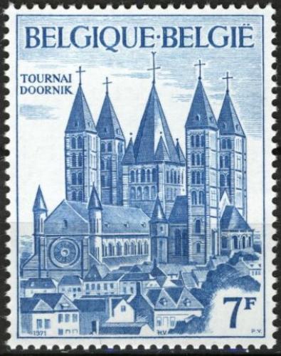 Potov znmka Belgicko 1971 Katedrla Tournai Mi# 1627