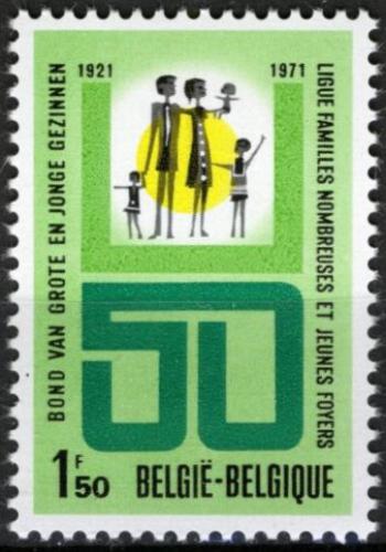 Potov znmka Belgicko 1971 Svaz rodin s dtmi, 50. vroie Mi# 1650