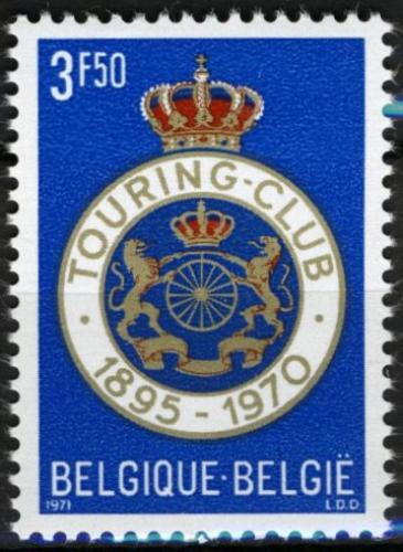 Potov znmka Belgicko 1971 Svaz turist, 75. vroie Mi# 1626