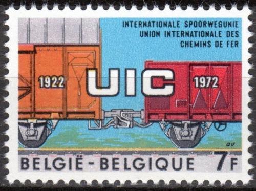 Potov znmka Belgicko 1972 eleznin vagny Mi# 1681