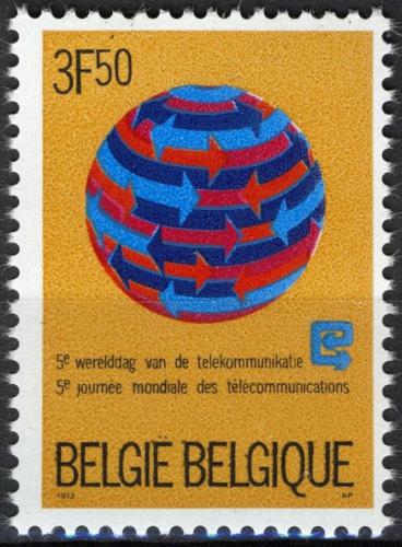 Potov znmka Belgicko 1973 Svtov den telekomunikace Mi# 1725 - zvi obrzok