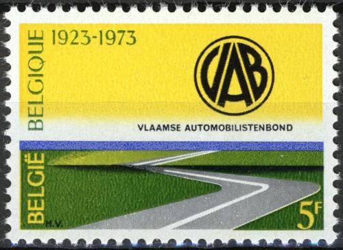 Potov znmka Belgicko 1973 Vlmsk automobilov svaz, 50. vroie Mi# 1741 - zvi obrzok