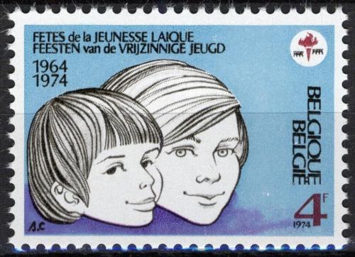 Potov znmka Belgicko 1974 Festival mldee Mi# 1768 - zvi obrzok