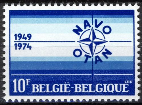 Potov znmka Belgicko 1974 NATO, 25. vroie Mi# 1764