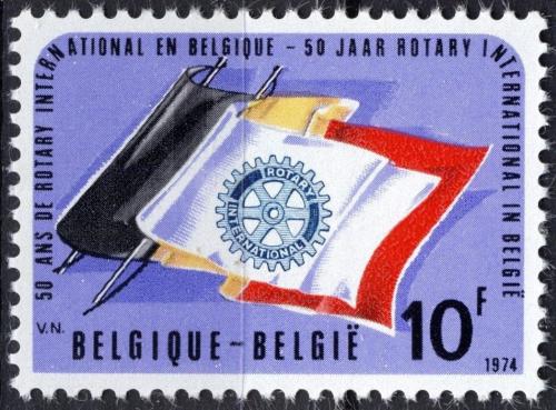 Poštová známka Belgicko 1974 Rotary Intl. Mi# 1784