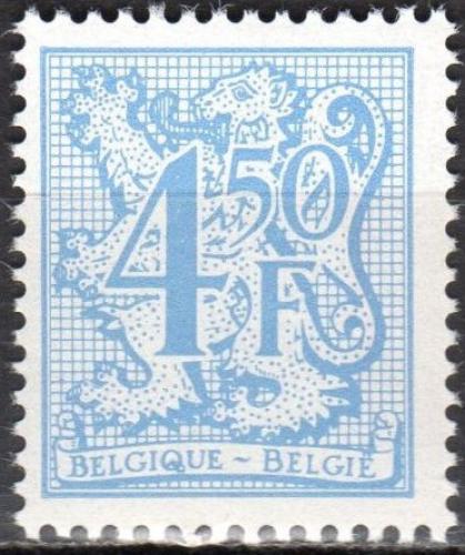 Poštová známka Belgicko 1977 Heraldický lev Mi# 1891