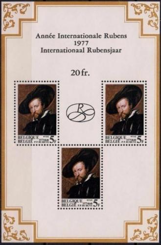 Poštová známka Belgicko 1977 Peter Paul Rubens Mi# Block 46