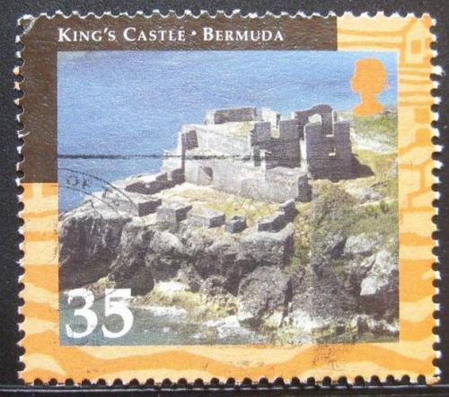 Poštová známka Bermudy 2001 Ruiny hradu Mi# 789
