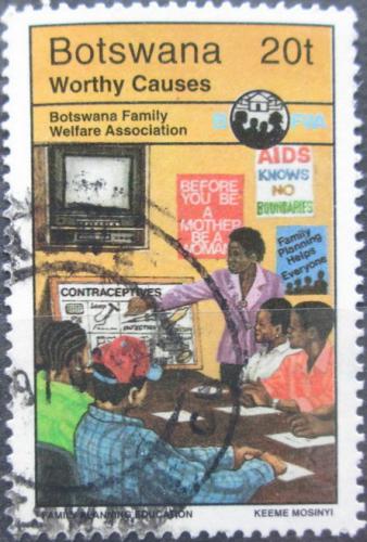 Potov znmka Botswana 1996 Plnovn rodiny II Mi# 609 - zvi obrzok