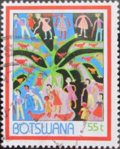 Potov znmka Botswana 2004 Modern umenie I Mi# 785