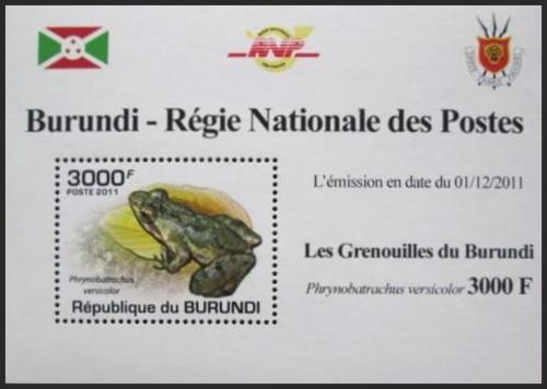 Potov znmka Burundi 2011 ba DELUXE Mi# 2065 Block - zvi obrzok