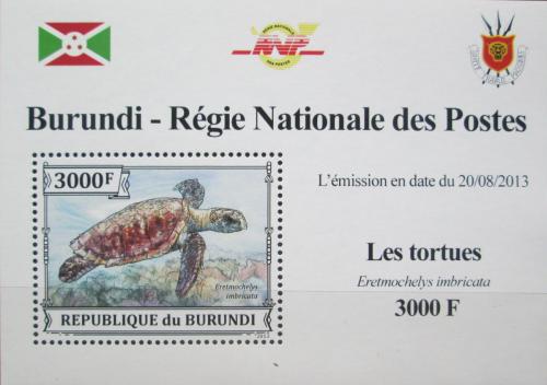 Potov znmka Burundi 2013 Kareta prav DELUXE Mi# 3280 Block - zvi obrzok