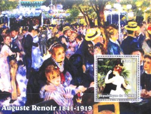 Potov znmka ad 2002 Umenie, Pierre-Auguste Renoir Mi# Block 353 Kat 8