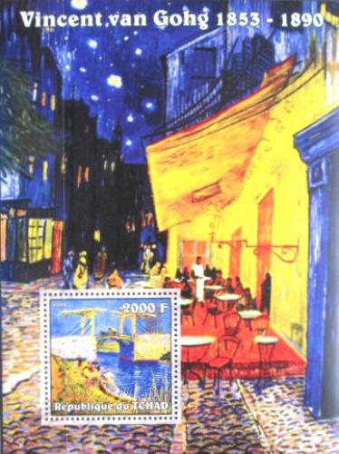 Potov znmka ad 2002 Umenie, Vincent van Gogh Mi# Block 356 Kat 9