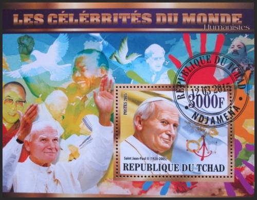 Potov znmka ad 2015 Pape Jan Pavel II. Mi# N/N