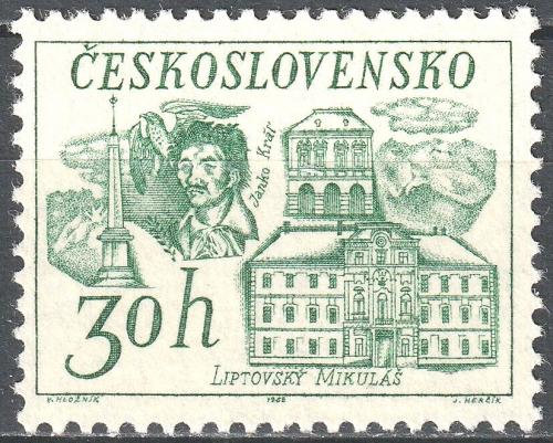Potov znmka eskoslovensko 1968 Liptovsk Mikul Mi# 1774