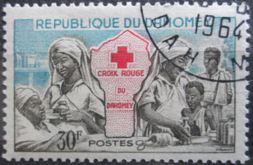Potov znmka Dahomey 1962 erven kr Mi# 199