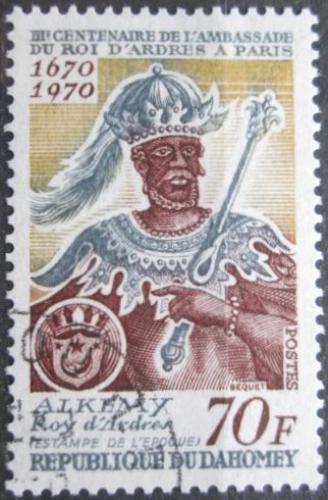 Potovn znmka Dahomey 1970 Krl Alkemy Mi# 424