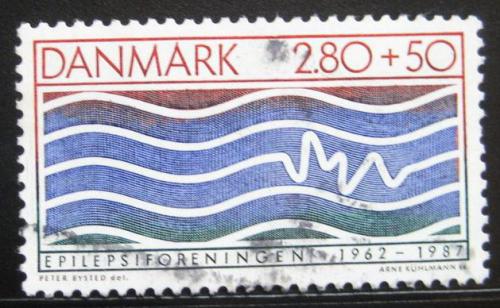 Poštová známka Dánsko 1987 Asociace epileptikù Mi# 902