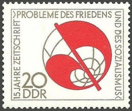 Poštová známka DDR 1973 Problémy míru a socialismu Mi# 1877