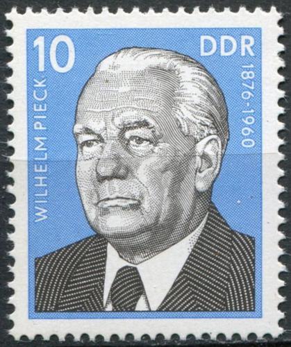 Poštovní známka DDR 1975 Prezident Wilhelm Pieck Mi# 2106
