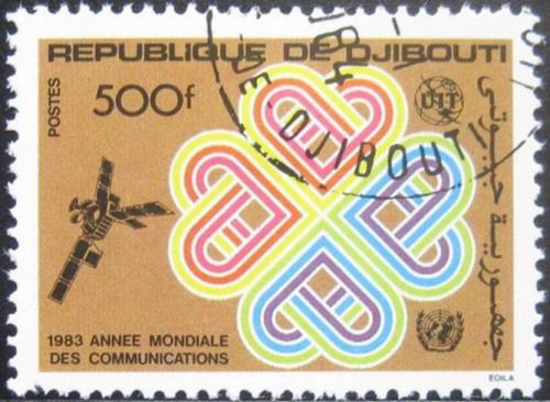 Potov znmka Dibutsko 1983 Rok komunikace Mi# 371