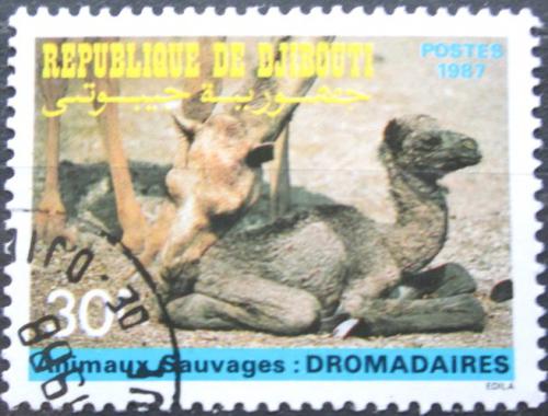 Potov znmka Dibutsko 1987 Dromedr Mi# 492