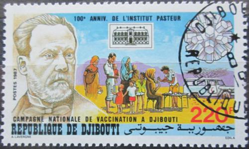 Potov znmka Dibutsko 1987 Louis Pasteur Mi# 485