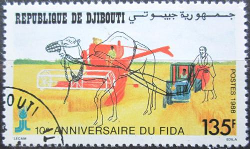 Potov znmka Dibutsko 1988 Ponohospodrstvo Mi# 513
