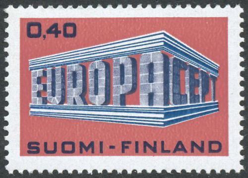 Poštová známka Fínsko 1969 Európa CEPT Mi# 656 Kat 6€