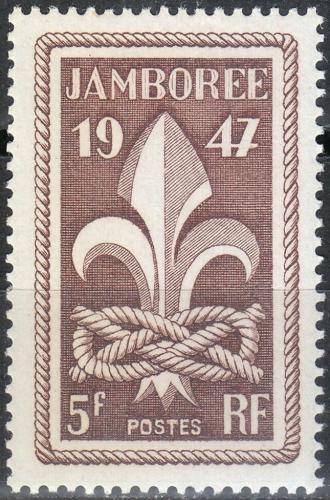 Potov znmka Franczsko 1947 Setkn skaut Mi# 786