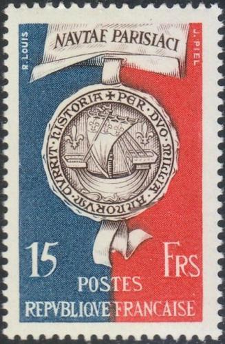 Potovn znmka Francie 1951 Prvn pee Pae Mi# 924