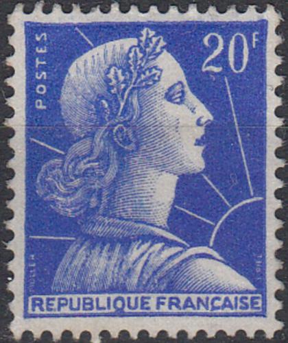 Potov znmka Franczsko 1957 Marianne Mi# 1143