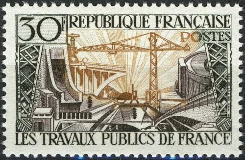 Potov znmka Franczsko 1957 Veejn stavby Mi# 1142 - zvi obrzok