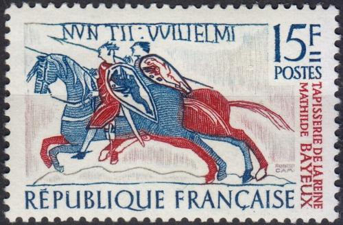 Potov znmka Franczsko 1958 Koberec z Bayeux Mi# 1209
