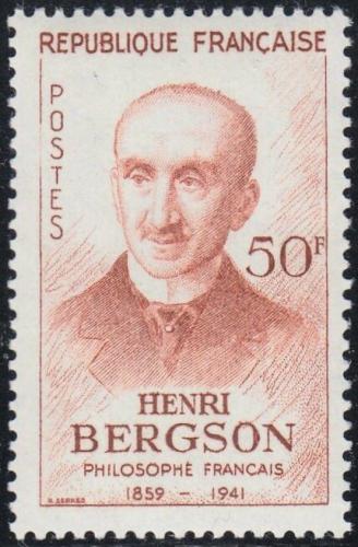 Potov znmka Franczsko 1959 Henri Bergson, filozof Mi# 1267