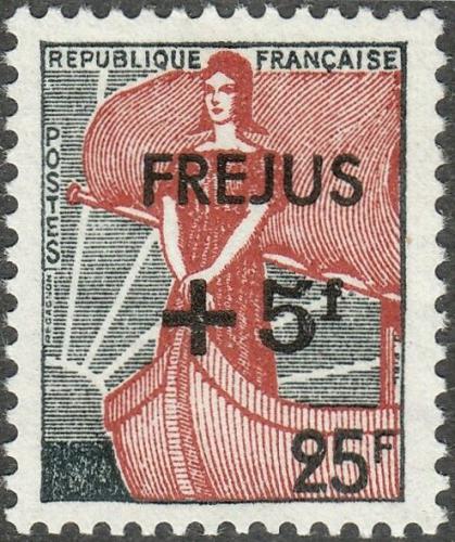 Potov znmka Franczsko 1959 Marianne pretla Mi# 1273 - zvi obrzok